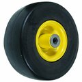 A & I Products WHEEL-SMOOTH, 9X3.5X4, SOLID, YELLOW 9" x9" x4" A-B1CO8579
